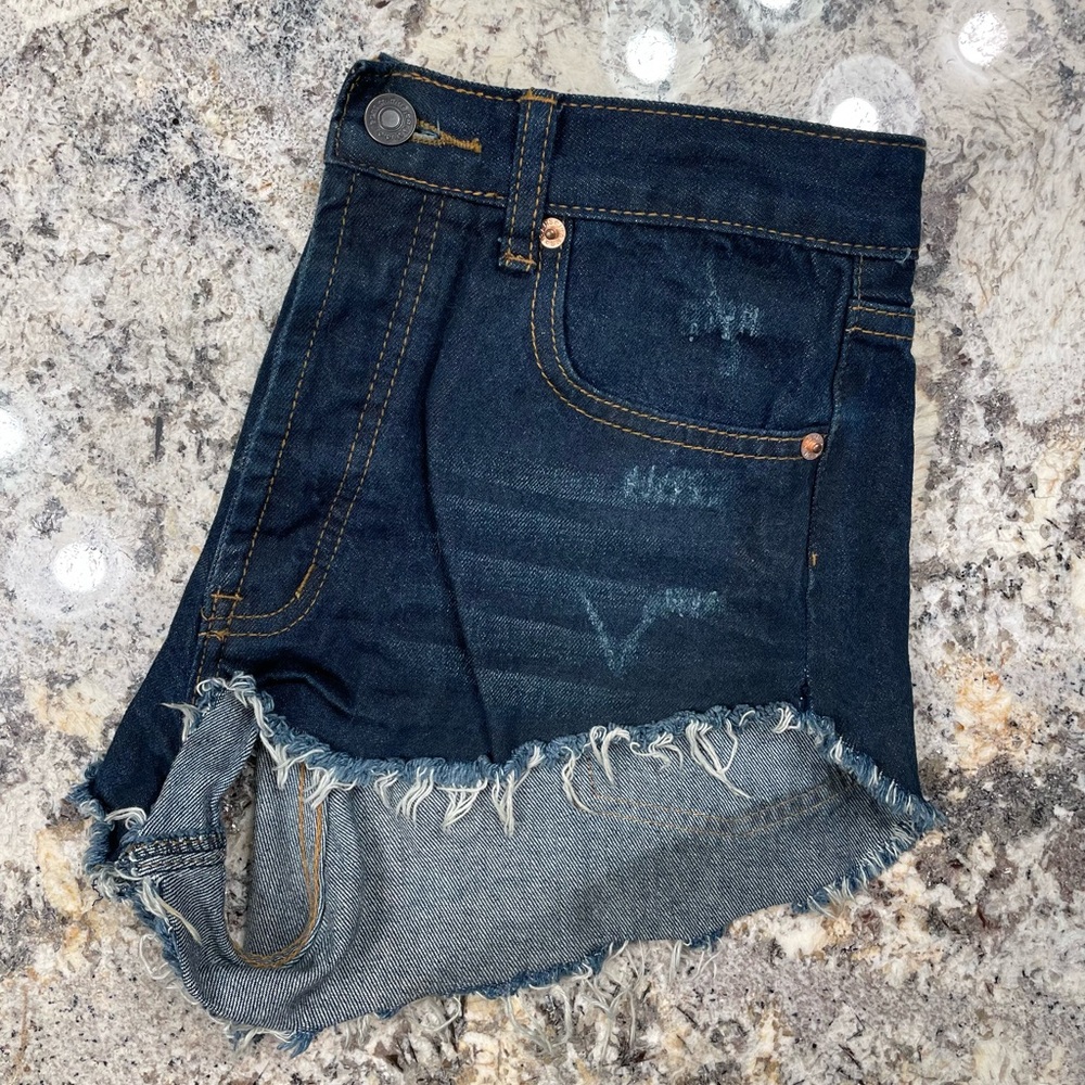 Signature8 High Rise Denim Short - Picture 3 of 4